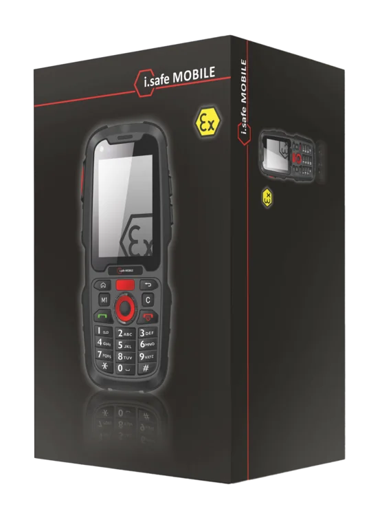 i.safe MOBILE IS120.1 Zone 1/21 intrinsically safe mobile phone