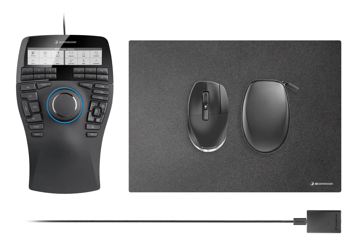 SpaceMouse® Enterprise Kit 2 - 3Dconnexion 3Dconnexion -3DxWorld