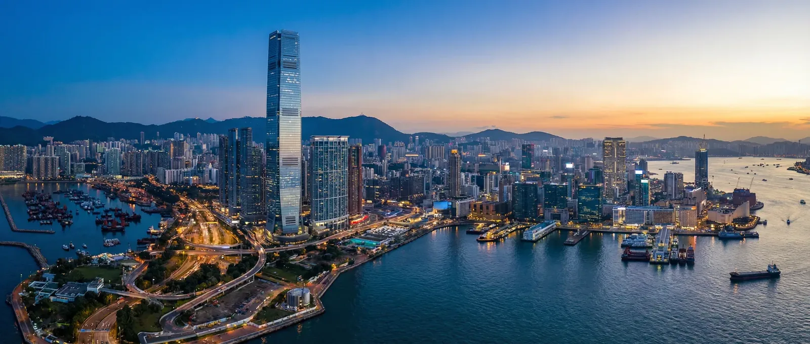 Hong Kong skyline
